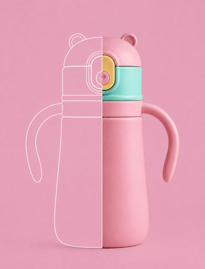 PRE-ORDER NU! - Oliyo Mini Pink (355ml)